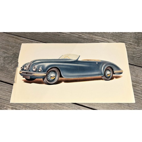 50A - A COMPREHENSIVE SELECTION OF PERIOD BRISTOL CARS PROMOTIONAL MATERIALCovering most models from the e... 