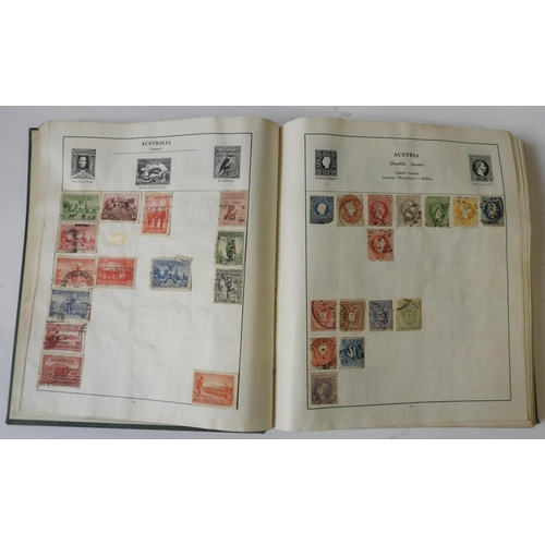 276 - A STRAND STAMP ALBUM CONTAINING VARIOUS INTERESTING WORLD STAMPS, mostly 19th and early 20th century... 