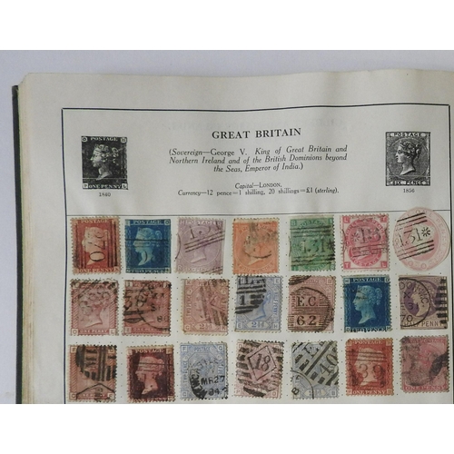 276 - A STRAND STAMP ALBUM CONTAINING VARIOUS INTERESTING WORLD STAMPS, mostly 19th and early 20th century... 