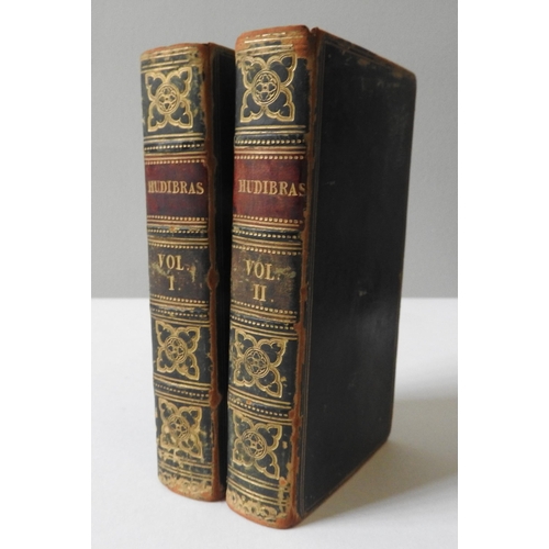 273 - HUDIBRAS, A POEM BY SAMUEL BUTLER IN TWO VOLUMES, Suttaby, Evance & fox, 1829, Addisons Anecdote... 