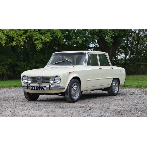 27 - 1963 ALFA-ROMEO GIULIA TIRegistration Number: NWT 977A                 Chassis Number: AR725187Recor... 