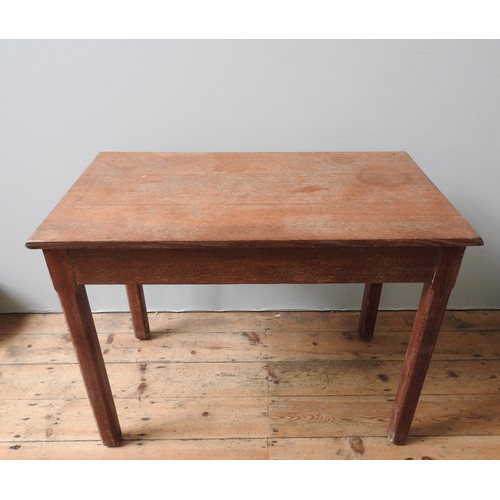 74 - A GOTHIC REVIVAL OAK WRITING TABLE BY GILLOWS, LATE 19TH CENTURY, attributed to A.W.N Pugin, three b... 