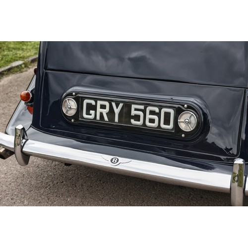 14 - 1950 BENTLEY MARK VI SIX LIGHT SALOON BY FREESTONE AND WEBBRegistration Number: GRY 560Chassis Numbe... 