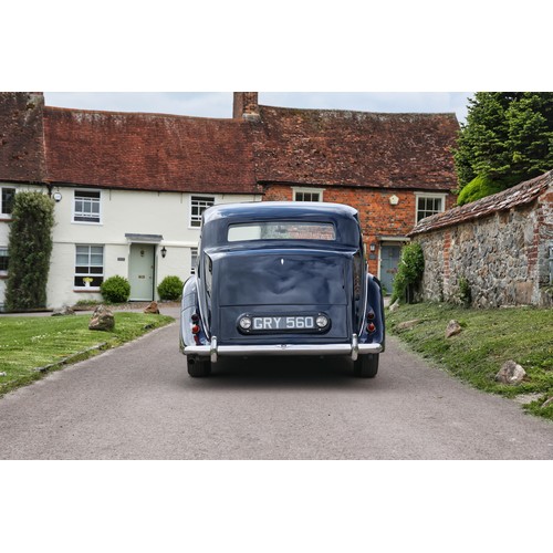 14 - 1950 BENTLEY MARK VI SIX LIGHT SALOON BY FREESTONE AND WEBBRegistration Number: GRY 560Chassis Numbe... 