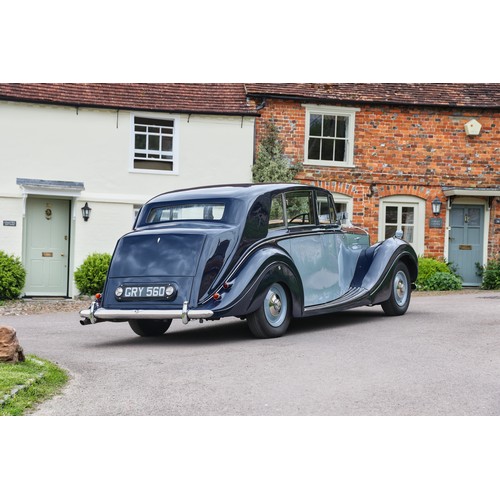 14 - 1950 BENTLEY MARK VI SIX LIGHT SALOON BY FREESTONE AND WEBBRegistration Number: GRY 560Chassis Numbe... 