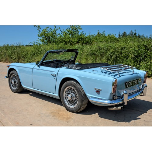 17 - 1968 TRIUMPH TR5Registration Number: VGF 78FChassis Number: CP/2266Recorded Mileage: 22,580 miles- I... 