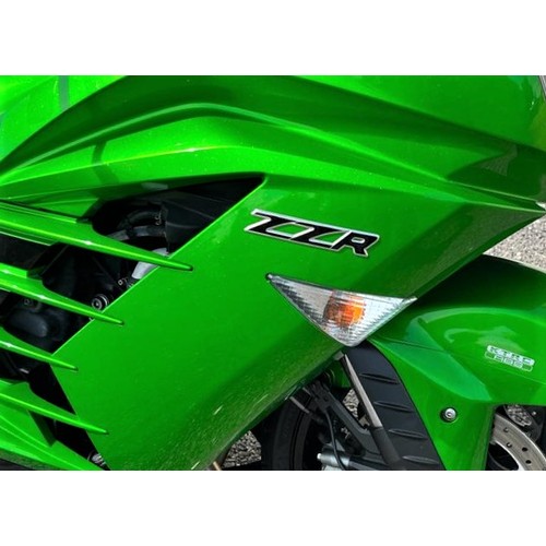 7 - 2017 KAWASAKI ZZR1400 Registration Number: WV67 DJDFrame Number: TBARecorded Mileage: 3,672 miles- O... 