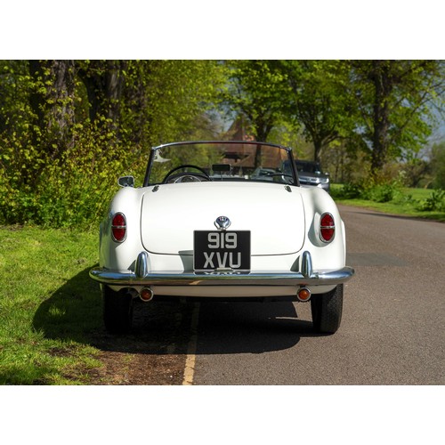 32 - 1958 ALFA-ROMEO GIULIETTA SPIDERRegistration Number: 919 XVU           Chassis Number: AR 1495 03594... 