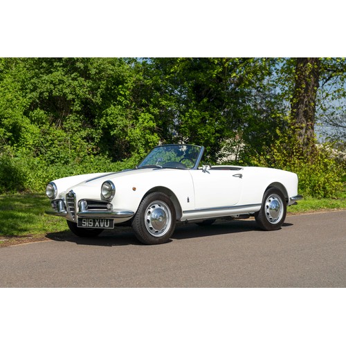 32 - 1958 ALFA-ROMEO GIULIETTA SPIDERRegistration Number: 919 XVU           Chassis Number: AR 1495 03594... 