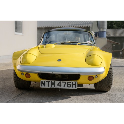 16 - 1969 LOTUS BRM ELAN PHASE IIIRegistration Number: MTM 476HChassis Number: 45/9098Recorded Mileage: c... 