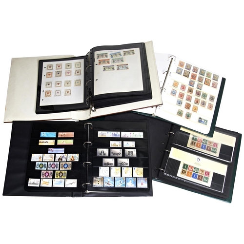 66 - A LOOSE-LEAF ALBUM CONTAINING A SELECTION OF PENNY REDS, other British stamps and modern editions, t... 