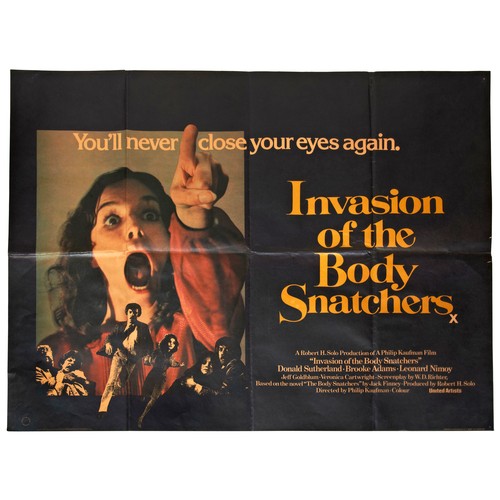 143 - INVASION OF THE BODY SNATCHERS; ORIGINAL 1978 UK QUAD POSTER, House Calls, 1978 UK Quad, Lost and Fo... 