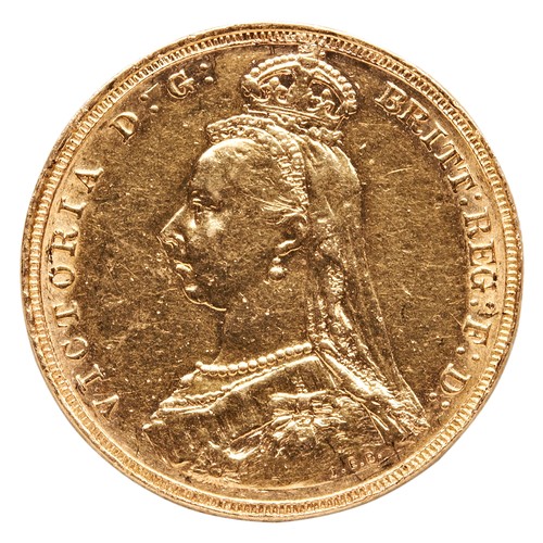 96 - AN 1887 GOLD JUBILEE HEAD SOVEREIGNPROVENANCE: The Dr. Christopher Morris Collection, Shropshire... 