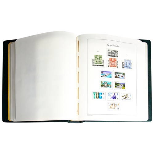 74 - A LEUCHTTURM ALBUM CONTAINING A WELL PRESENTED ASSORTED BRITISH STAMPS COLLECTION, dating from the 1... 