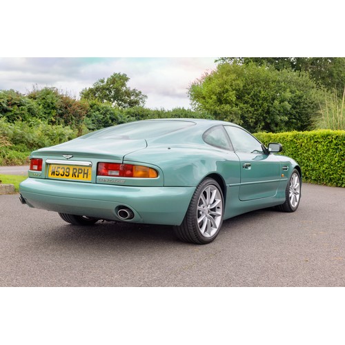 19 - 2000 ASTON-MARTIN DB7 VANTAGERegistration number: W539 RPH   Chassis number: SCFAB1231K300921- Finis... 