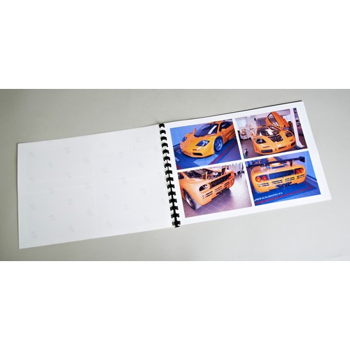 19 - MCLAREN F1/LM/GTR - A SELECTION OF ORIGINAL PRESS MATERIALCustomer direct mail piece for the 1996 la... 