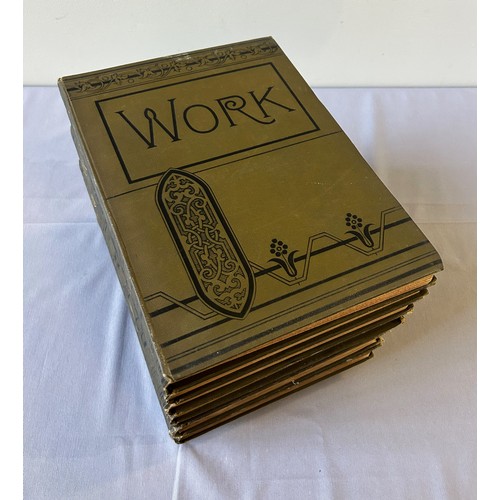 508 - WORK: THE ILLUSTRATED WEEKLY JOURNAL FOR MECHANICS Published by London Cassell and Company Ltd, 1891... 