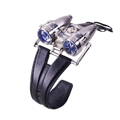 448 - MB&f (MAXIMILLIAN BUSSER) REF H.M.4: HOROLOGICAL MACHINE No. 4 THUNDERBOLTthe titanium and sapph... 