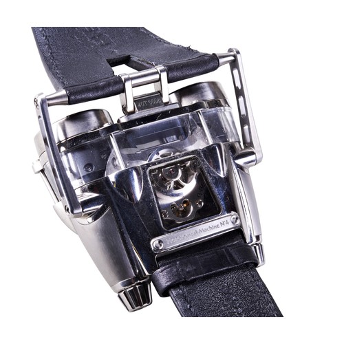 448 - MB&f (MAXIMILLIAN BUSSER) REF H.M.4: HOROLOGICAL MACHINE No. 4 THUNDERBOLTthe titanium and sapph... 