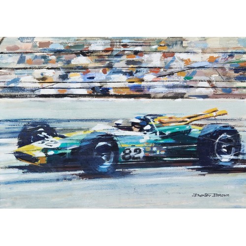 JIM CLARK WINS THE INDY 500, BY DEXTER BROWN