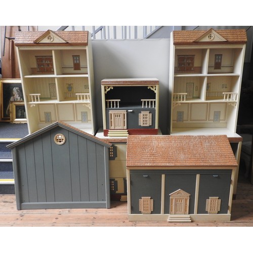 48 - A GROUP OF VINTAGE SINGER & SONS CHILDREN'S FURNITURE , CIRCA 1960, doll house style ,the lot co... 