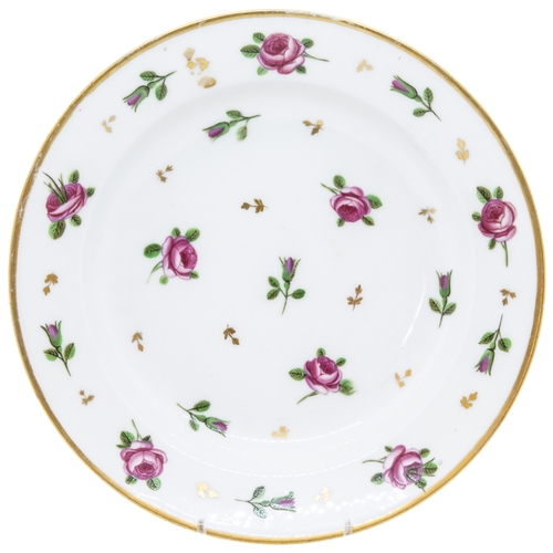 861 - A GROUP OF SOUP PLATES18TH CENTURYIncluding an example by Furstenberg