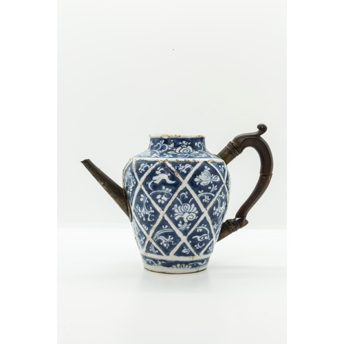 2000 - RARE TRANSITIONAL VASE CONVERTED TO A TEAPOT