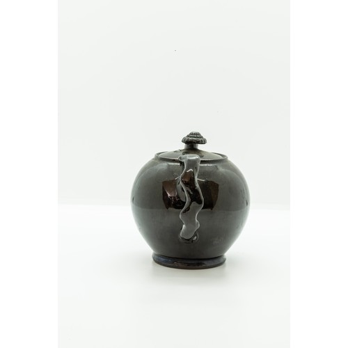 929 - A JACKFEILD WARE TEAPOT