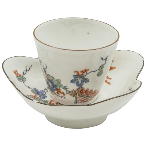 969 - MEISSEN 'FLYING SQUIRREL' CUP AND SAUCER