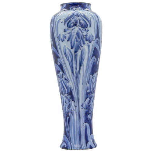 1185 - A MACINTYRE MOORCROFT FLORIAN WARE VASECirca 1900, 30cms high