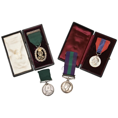 689 - 3073 B. CONST. A.H.W. YOUNG. PAL POLICE. GEORGE VI MEDAL WITH PALESTINE BAR, 72027, R. ANDERSON, SEA... 