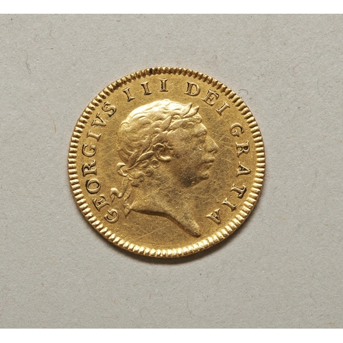 294 - A GEORGE III HALF GUINEA 1804.