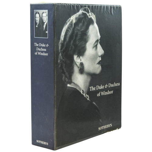 1378 - SOTHEBY'S DUKE AND DUCHESS OF WINDSOR CATALOGUE, 3 VOLS BOXED SET, good condition, Sept 11, 1997