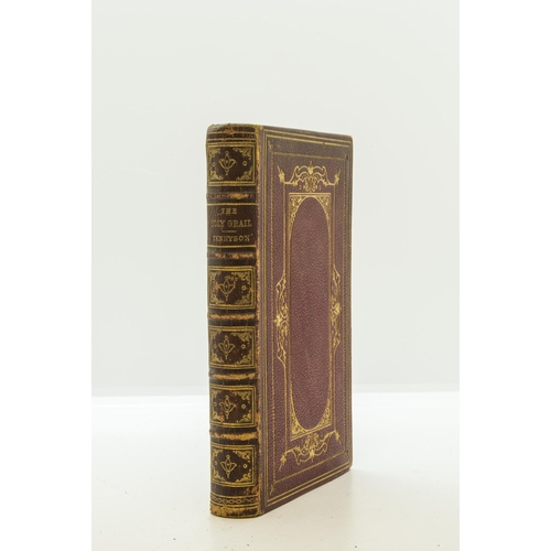 1388 - TENNYSON (ALFRED) THE HOLY GRAIL, sm.8vo, all edges gilt, contemporary full red morocco, gilt arabes... 