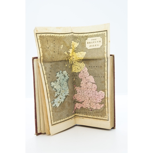 1398 - THE YOUNG LADIES USEFUL POCKET BOOK FOR THE YEAR 1808,  folding hand-coloured table, and folding map... 