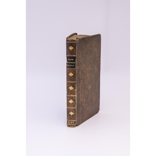 1414 - OLIVER (WILLIAM) A PRACTICAL DISSERTATION ON BATH-WATERS, fourth edition, xvi + 199 pp. edges uncut,... 