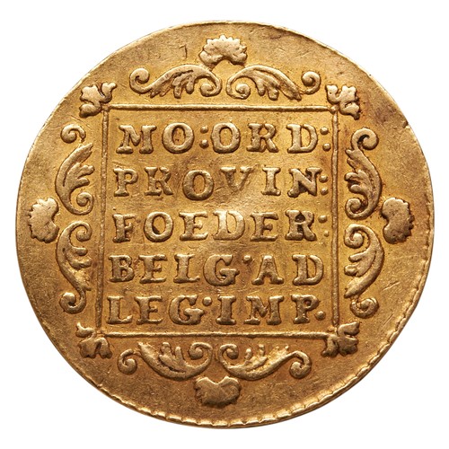 295 - A GOLD NETHERLANDS DUCAT, 1790.