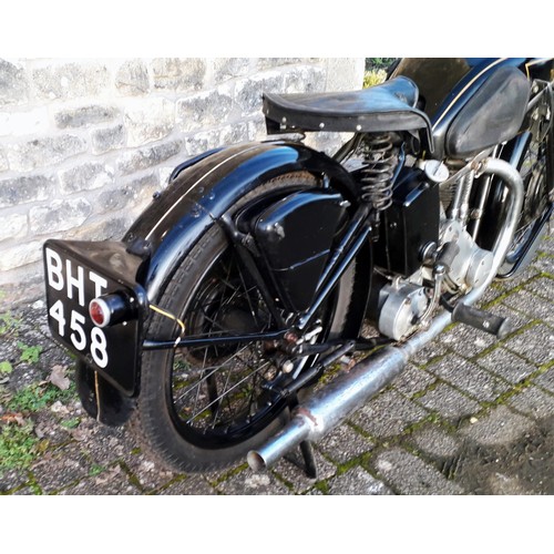 12 - 1935 Triumph 2/1 250 OHV Twin PortRegistration Number:  BHT 458Frame Number: IR5 1470- In current ow... 