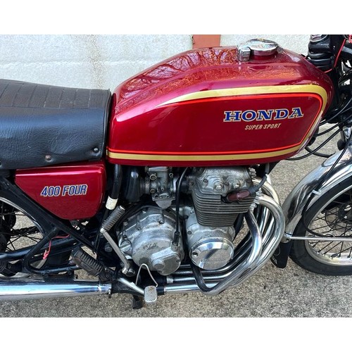 22 - 1978 Honda CB400 Four Super SportRegistration Number: LCG 442TFrame Number: CB400F2-1081807 - In cur... 