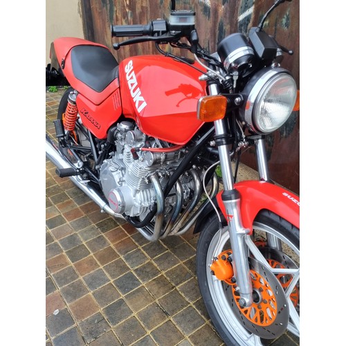 79 - 1981 Suzuki Katana 550Registration Number: OWA 203XFrame Number: GS550MX100078  First seen at the 19... 