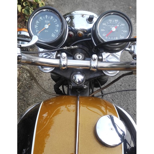 73 - 1972 Triumph T120R BonnevilleRegistration Number: XHP 3KFrame Number: DE18739Engine Number: DE187392... 