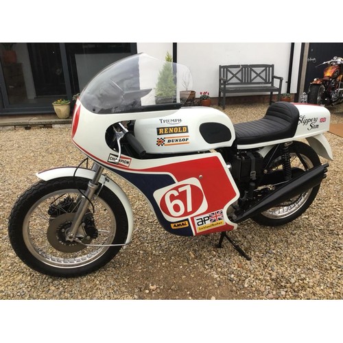 81 - Triumph T150 Slippery Sam ReplicaRegistration Number: N/AFrame Number: TBA- Restored in current owne... 