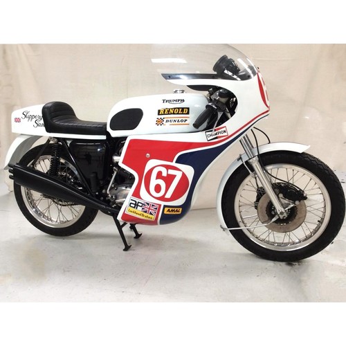 81 - Triumph T150 Slippery Sam ReplicaRegistration Number: N/AFrame Number: TBA- Restored in current owne... 