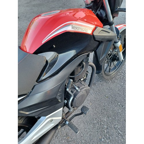 100 - 2015 Lexmoto ZSA 125Registration Number: LB15 EFRFrame Number: LB5PK8S16F2405276- 9,338 miles record... 