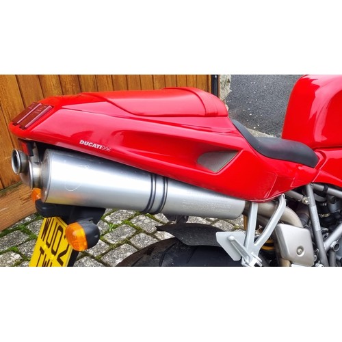 45 - 2002 Ducati 996 BipostoRegistration Number: WU02 TWWFrame Number: TBA- 1 private owner from new- 2,4... 