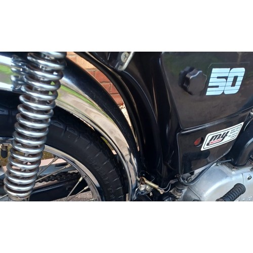 89 - 1993 Yamaha FS1E MopedRegistration Number: K923 PCVFrame Number: 3F6 105955- Original unrestored exa... 