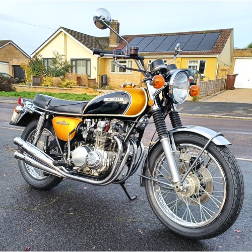 59 - 1972 Honda CB500 Four  Registration Number: BVM 352KFrame Number: CB500-1034507- Original, low milea... 