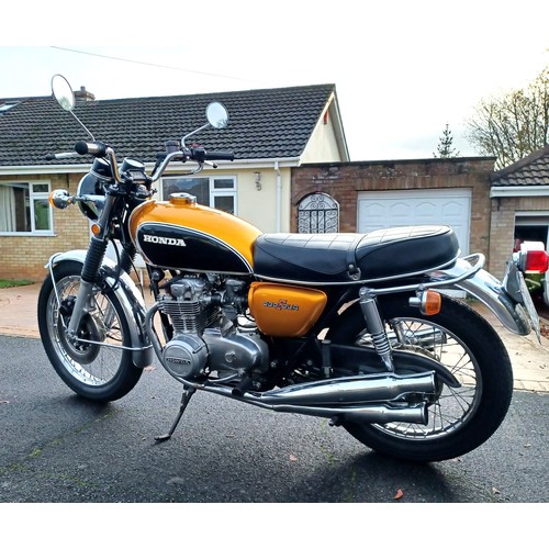 59 - 1972 Honda CB500 Four  Registration Number: BVM 352KFrame Number: CB500-1034507- Original, low milea... 