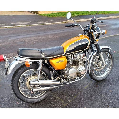 59 - 1972 Honda CB500 Four  Registration Number: BVM 352KFrame Number: CB500-1034507- Original, low milea... 