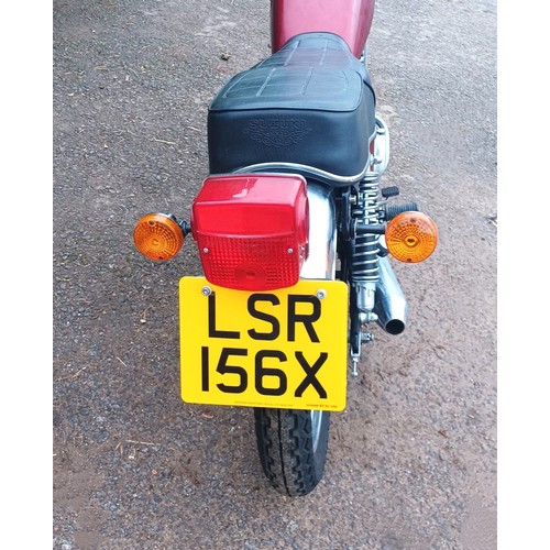 93 - 1982 Suzuki GN400Registration Number: LSR 156XFrame Number: GN4000010047- Original example in lovely... 